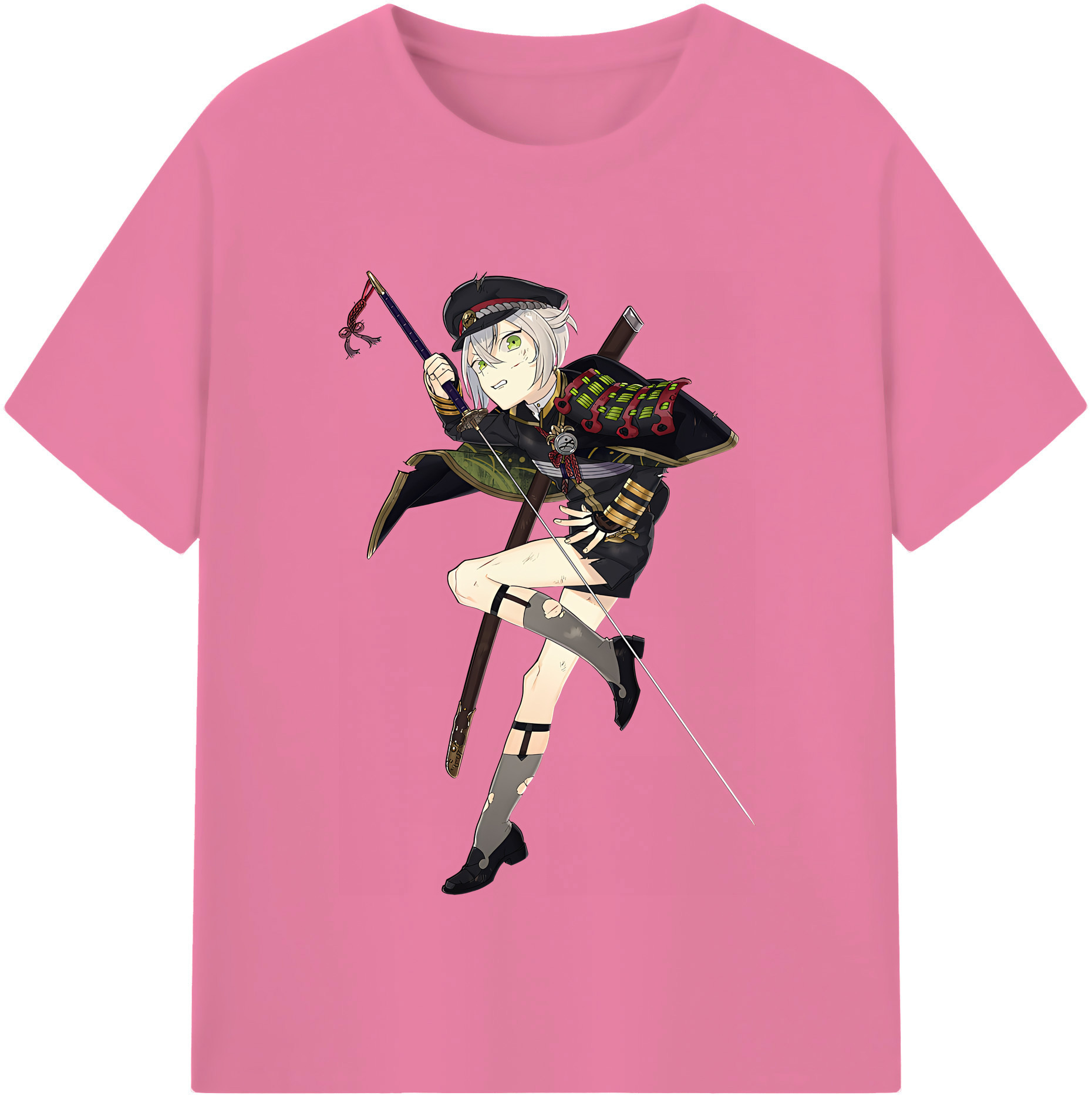 （画像用） 刀剣乱舞 Touken Ranbu 綿100％半袖Tシャツ（フロントプリント）